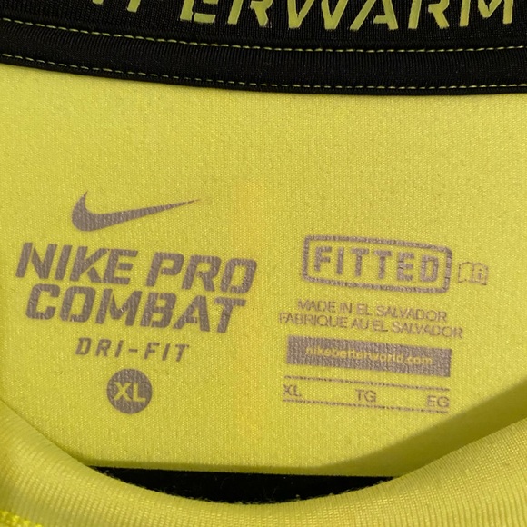 Nike Pro Combat pull over. - Picture 2 of 3